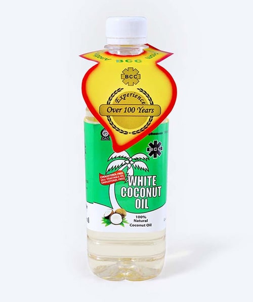 BCC White Coconut oil 500ml Bottle